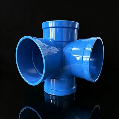 Μπλε PVC 3D τεσσάρων-δρόμων